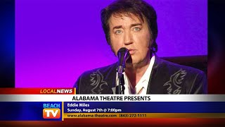 Eddie Miles at Alabama Theatre  Local News [upl. by Bergeron]