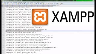 how to enabling mod rewrite in xampp [upl. by Petersen886]