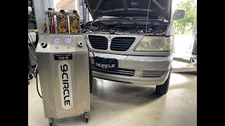 Mitsubishi Freeca 2001 Brake Fluid Exchange [upl. by Leirej695]