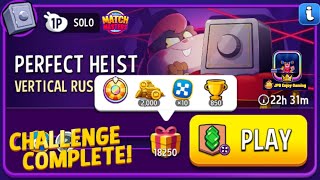 Vertical RushSuper Sized Solo Challenge Perfect Heist 18250 Score Match Masters [upl. by Atcele]