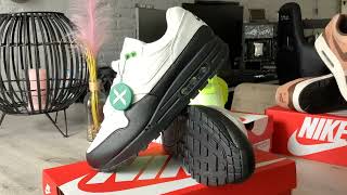 Nike Air Max 1 SE quotCHLOROPHYLLquot WHITEBLACKCHLOROPHYLLSUMMIT WHITECollectionPart 488 [upl. by Cece]