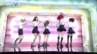 에프엑스 fx  첫 사랑니 인기가요 Inkigayo 130728 [upl. by Noimad291]