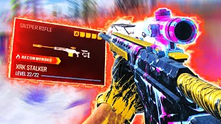 NOW THE BEST 1 SHOT SNIPER META in Warzone Season 2 XRK STALKER LOADOUT [upl. by Arrik]