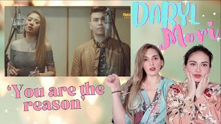 First time reacting to Morissette Amon and Daryl Ong covering “You are the reason”  Calum Scott👏🏻 [upl. by Romelda]