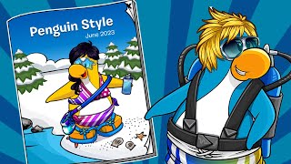 Club Penguin Legacy June 2023 Catalog Secrets 🌊🏝️ [upl. by Aipotu]