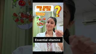 Top 4 Essential Vitamins💪💥 vitamins health wellness doctorshortsfeedshorts [upl. by Regina]