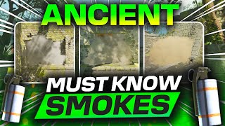 EVERY Smoke You MUST KNOW on Ancient in CS2 [upl. by Adiel231]