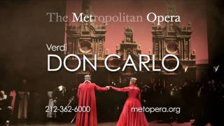 Don Carlo  Metropolitan Opera [upl. by Cris581]