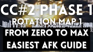 Moonfall Alley Rotation Map 1  CC2 Underdawn Phase 1 Easiest AFK Guide 【Arknights】 [upl. by Teece523]