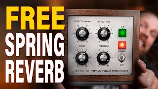 FREE Spring Reverb plugin by Fuse Audio Labs  VREV 666 review [upl. by Meyers]