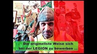 Die originellste Weise sich bei der Legion zu bewerben [upl. by Aisirtap]