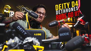 Deity VMIC D4 Shotgun Mic Review VS RØDE VideoMic GO II NTG VideoMicro Deity D3 Pro Deity DUO [upl. by Netsirk]