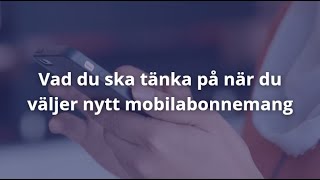 Mobilabonnemang bäst i test 2024 Tips och råd [upl. by Reese241]