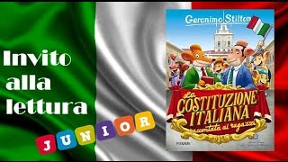 La COSTITUZIONE ITALIANA raccontata ai ragazzi  Geronimo Stilton AUDIOLIBRO E PDF GRATUITI [upl. by Annahahs]