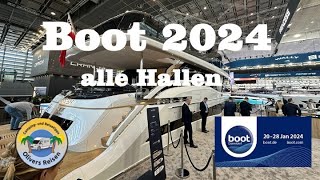 Boot 2024 alle Hallen Der Wahnsinn Luxus PUR [upl. by Wendall]