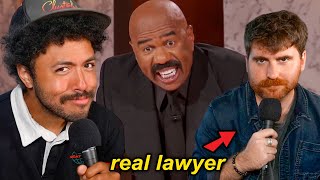 I Forced A Lawyer To Watch Judge Steve Harvey Again [upl. by Oynotna212]