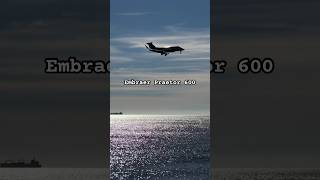 Embraer Praetor 600 Landing at Gibraltar [upl. by Lavine]