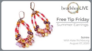 87 Free Tip Friday Summer Earrings using our August Monthly Mix [upl. by Paula838]