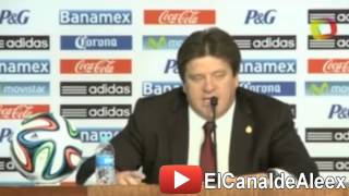 Convocatoria de Miguel Herrera Seleccion Mexicana para el Mundial de Brazil 2014 [upl. by Raoul]