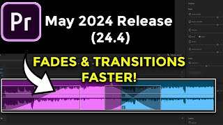 Premiere Pro  NEW Fades amp Transitions Feature [upl. by Kcirej]