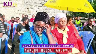 JEREMY DAMARIS SPEECH DURING LAST HOUSE HANDOVER IN NAKURU [upl. by Shawna]