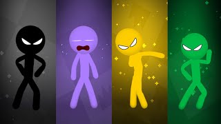 STICKMAN Party minigames funny gameplay 2024 ios android [upl. by Eetak927]