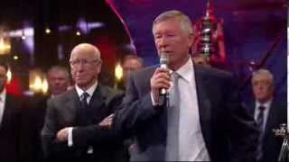 Sir Alex Ferguson Receives Diamond Award At Sports Personality Of The Year 2013 [upl. by Gosser434]