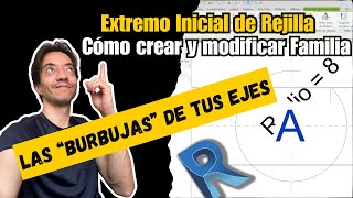 ✅Cómo crear y modificar las quotBURBUJAS DE TUS EJESquot en Revit 2 Opciones PASO A PASO [upl. by Funda]