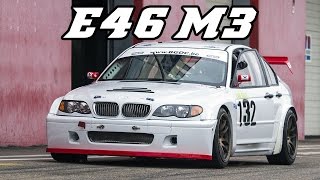 BMW E46 sedan M3  very loud induction sound [upl. by Kylander156]