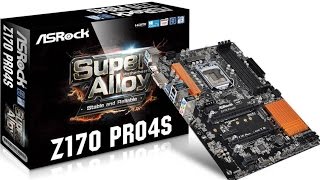 ASRock Z170 Pro4S Распаковка [upl. by Alina]