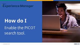 New EBSCO UI administration how do I enable the PICOT search tool [upl. by Annoel]