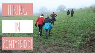 Hiking in Pontypridd  Lilla Student Vlogger [upl. by Eitteb]