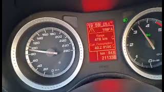 Alfa Brera 20 jtdm Stage 1 Dpf and Egr ON 0120kmh acceleration [upl. by Adikram298]