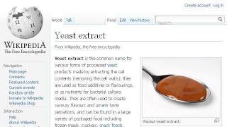 Foods That Contain Yeast Extract [upl. by Gardener]