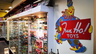 Classic Toy Museum Tour Fun Ho Toys New Zealand Made Diecast [upl. by Enirhtak]