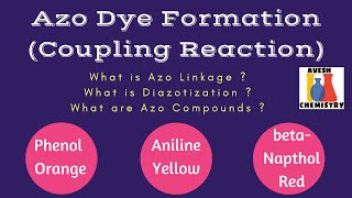 Azo Dye Tests or Azo Dye Coupling reactions  Diazotization  IIT JEE  NEET [upl. by Remy]