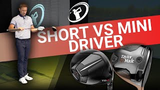 SHORT SHAFT DRIVER VS MINI DRIVERS  Is the mini driver better than driver with a shaft [upl. by Maurey913]