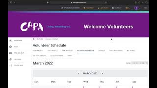 How To View Your Volunteer Schedule  Galaxy Digital Desktop [upl. by Attoynek]