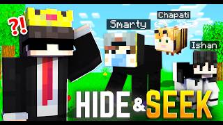 Minecraft Hide and Seek BUT WE ARE MOBS YesSmartyPie KhatarnakIshan ChapatiHindustaniGamer [upl. by Deana365]