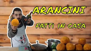 ARANCINI FATTI IN CASA da rifare assolutamente cucina arancini fritto ricetta [upl. by Yup]