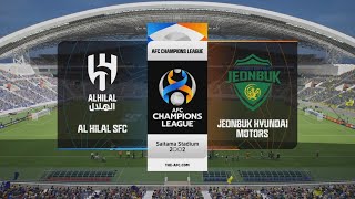 eFootball 25 PS5  Al Hilal vs Jeonbuk Hyundai Motors الهلال و جونبك هيونداي موتورز [upl. by Aman]