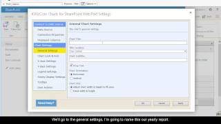 KWIZ Charts for SharePoint tutorial  Charting an Excel file [upl. by Nehtanhoj]