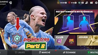 Comment bien paramètres FC Mobile 2024 En Wolof Partie 2👈 [upl. by Aehsan]