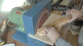 Een 30 cm Schijfschuurmachine 30 cm Disk sander bouwen  Final [upl. by Htenek]