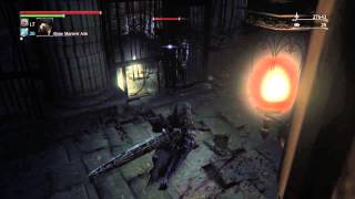 Bloodborne Hypogean Gaol How To Kill The 3 Hunters Using The Jail Cells Below Easy Way [upl. by Amin]