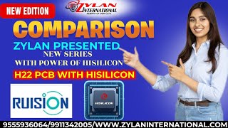 Zylan Presenter Big Comparison new series with power of HISILICON zylaninternational cctv camera [upl. by Icaj]