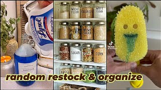 Random Restock and Refill Organizing TikTok Compilation 1 ✨ [upl. by Kcirdnekel]