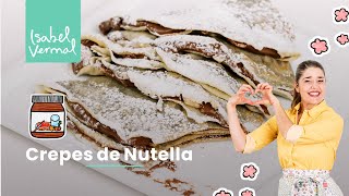 Crepes con Nutella [upl. by Hgielime]