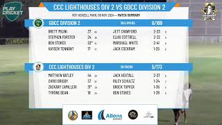 CCC Lighthouses DIV 2 v GDCC DIVISION 2 [upl. by Nicolai]