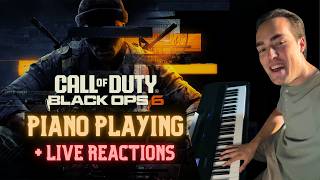 Performing Live Piano Music in Black Ops 6 Multiplayer Zombies Theme Drowning Love amp More [upl. by Aztinay]